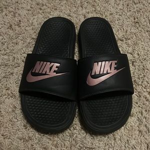 Nike • Women's Black Slides / Sandals • Size: 9